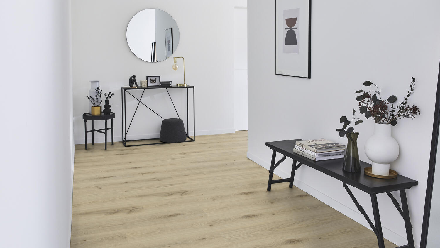 Tarkett Rigid Klick Vinyl für Flur und Eingangsbereich